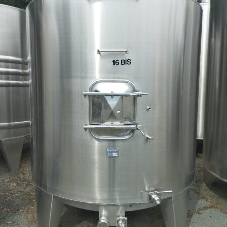 Cuve inox 316L ACI 80 hl