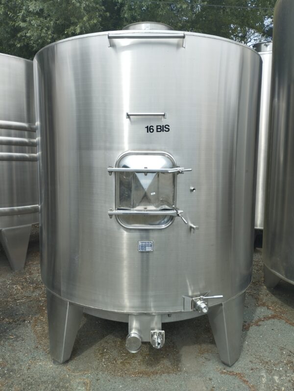Cuve inox 316L ACI 80 hl